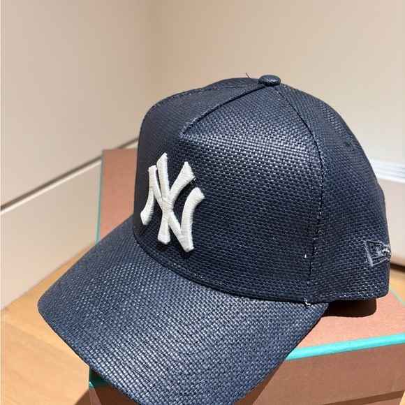 Kith Other - New Era X Kith Navy Raffia Baseball Cap